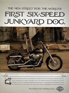 Harley-Davidson Dyna Street Bob 2005 FXDB motocicleta anuncio original impreso en color - Imagen 1 de 1
