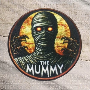 The Mummy Classic Horror Patch - Sci-Fi Monster Movie Iron-On Applique, Retro - Picture 1 of 23