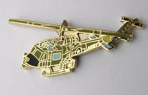 HUEY IROQUOIS UH-1 HELICOPTER LAPEL HAT PIN BADGE 1.5 INCHES - Picture 1 of 1