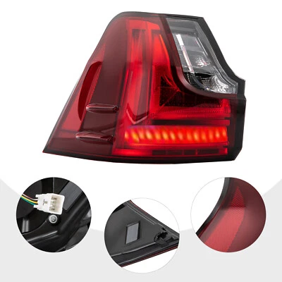 Luz trasera exterior izquierda freno lateral conductor lámpara trasera para Lexus LX570 2016 2017-2021 Foto 1 de 4