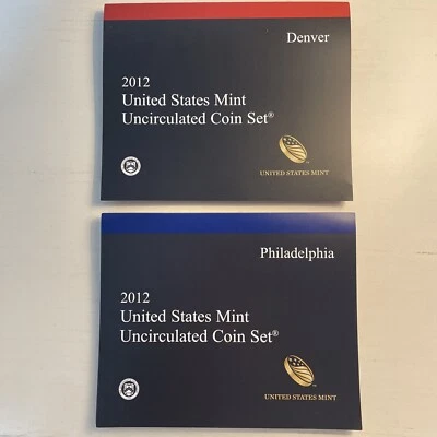 2012 P&D Mint Set Brilliant Uncirculated US  (28 Coin Set) - Image 1 of 2