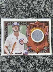 2022 Topps Allen & Ginter #AGRA-PW Patrick Wisdom Game Used Patch Cubs - HIT 🔥 - Picture 1 of 5