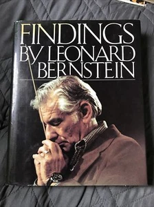 Leonard Bernstein Findings Hardcover 1982 First Edition Printing - Picture 1 of 10