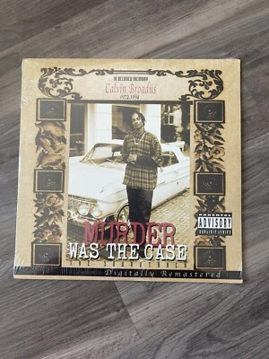 MURDER WAS THE CASE VINYL LP 2001 DEATH ROW RECORDS SNOOP DOGG DR DRE ICE CUBE - Image 1 of 2