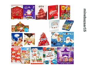 Calendrier de l'avent Lindt, Pringles, Cadbury, NOMO, Chupa Chups, Haribo, KitKat, Hershey's - Photo 1/28