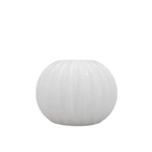 Paralume palla 5814 di ricambio per lampadario vetro bianco - diametro 13cm, E27 - Foto 1 di 2