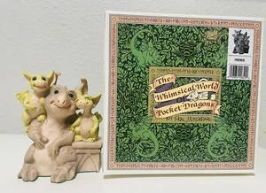 Whimsical World of Pocket Dragons - "Friends" - 1991 Real Musgrave 4.5" W Box - Picture 1 of 8