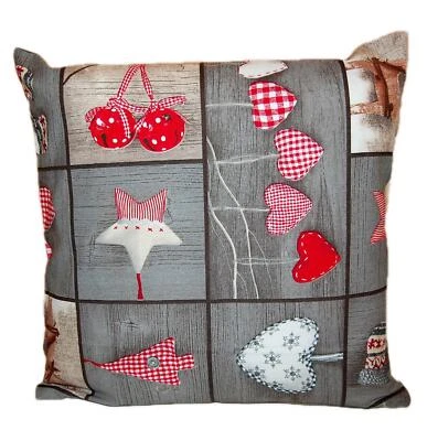 Kissenhülle WEIHNACHTEN Kissenbezug 40x40 HOSSNER Decoration Dekokissen LANDHAUS - Bild 1 von 3