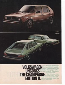 1978 Volkswagen Full Lineup Ad/ Beetle-Bus-Scirocco-Rabbit-Dasher - Picture 1 of 1