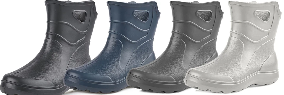 Ladeheid Herren leichte Eva Gummistiefel Rutschfest Regenstiefel KL027M (40-45)