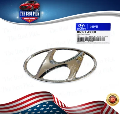 ⭐GENUINE⭐ REAR Trunk Lid Emblem for Hyundai Veloster 2019-2021 86321J3000 - Image 1 of 4