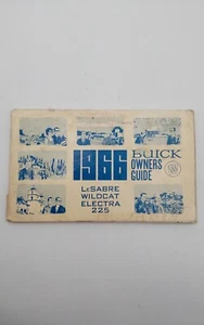 Buick 1966 manual del propietario LeSabre Wildcat Electra 225 - Imagen 1 de 12