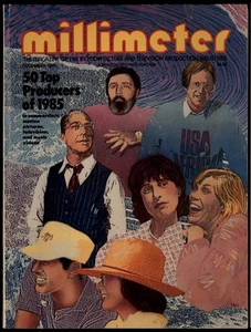 MILLIMETER magazine December 1985 * Motion Picture & TV Industries Ken Kragen - Picture 1 of 7