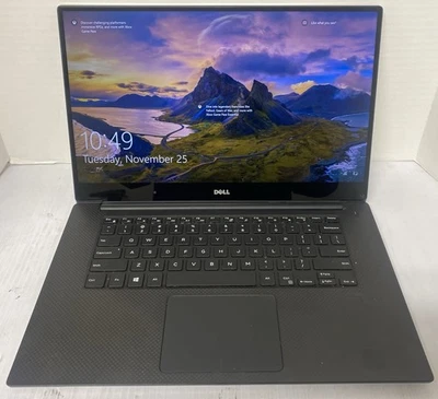 Dell XPS 15 9560 Gray 4K TOUCH i7-7700HQ 2.80GHz 16GB 256GB SSD NVIDIA GTX 1050 - Image 1 of 4