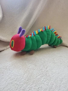 Kohl's Cares Eric Carle Die sehr hungrige Raupe 17 Zoll Plüschtier Stofftier Wurm  - Bild 1 von 6