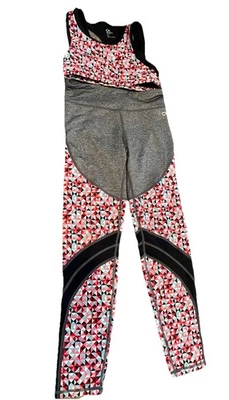 gap kids leggings & Sports Bra Set Gap Fit Sz Med Ankle Multicolor (YG-30) - Image 1 of 4