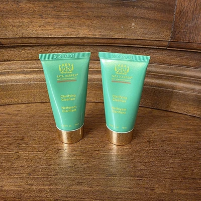 2x Tata Harper Next Generation Beauty Clarifying Cleanser, 0,50 oz cada--Novo/selado - Imagem 1 de 3