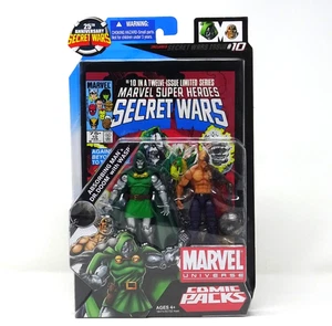 Dr Doom Con Vespa E Uomo Assorbente Marvel Universe 3,75" Figure Confezione 2 Fumetti - Foto 1 di 3