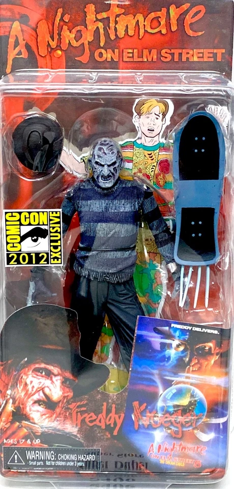 NECA Nightmare on Elm Street 5 Dream Child SDCC 2012 Freddy Krueger Figure MOC