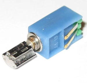 Pager and Cell Phone Vibrating Micro Motor - 1V to 3VDC - 0.05 ounce - 0.4" Long - Picture 1 of 5
