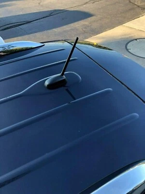 Mástil de antena negro corto de 6 3/4" radio AM/FM para Buick Enclave 2016-2017 Foto 1 de 4