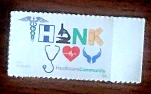 Scott # 5947 Thank You Healthcare Community (2024) Forever Stamp Mint NH - Picture 1 of 1