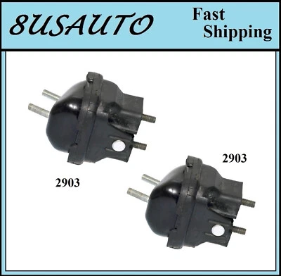 2PCS FRONT LEFT & RIGHT MOTOR MOUNT FIT Chrysler Concorde 3.2L 98-01, 3.5L 02-04 - Image 1 of 3