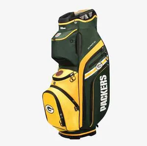 Green Bay Packers Wilson NFL Golf Cart Bag New - Picture 1 of 10