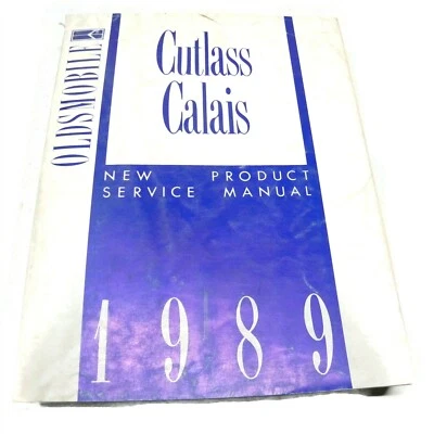 Oldsmobile Cutlass Calais 1989 producto nuevo fabricante de equipos originales distribuidor manual de taller Foto 1 de 4