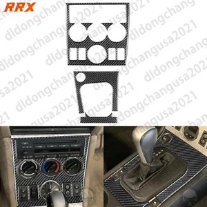 3Pcs Real Carbon Fiber Console Gear Shift Panel Cover For BMW Z3 E36 E37 1996-02 - Picture 1 of 20