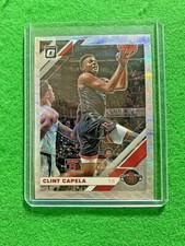 CLINT CAPELA PRIZM SILVER WAVE CARD HOUSTON ROCKETS 2019-20 DONRUSS OPTIC PRIZM 