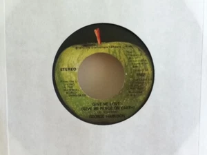 GEORGE HARRISON 7" VINYL SINGLE , GIVE ME LOVE ( GIVE ME PEACE ON EARTH - Picture 1 of 2