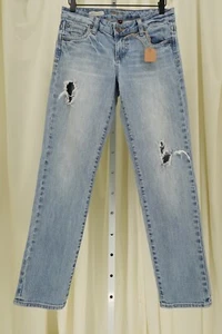 Kut From The Kloth Damen Catherine Boyfriend Distressed Straight Jeans Größe 2 - Bild 1 von 19