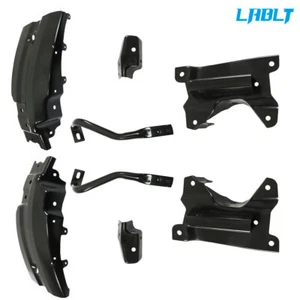 LABLT Front Bumper Brace Brackets 8Pcs For 2007-2013 Chevrolet Silverado 1500 - Picture 1 of 10
