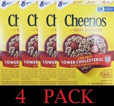 4x CHEERIOS Heart Healthy Gluten Free Whole Grain Oats Breakfast Cereal 8.9 Oz