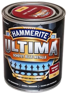 750ml Hammerite ULTIMA MSL matt Rubinrot - Bild 1 von 2