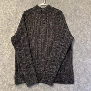 Royal Robbins Pullover Pulli Herren XXL 2XL schwarz grau Rippstrick - Bild 1 von 16