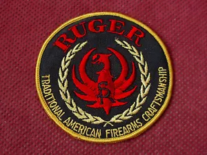 UNITED STATES - RUGER - TRADITIONAL AMERICAN FIREARMS CRAFTSMANSHIP SLEEVE PATCH - Picture 1 of 6