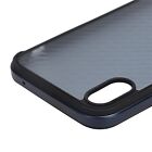 Sulada Mobile Phone Covers Fiber Texture Full Body Metal Frame Phone Case Fo Bgi