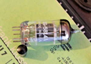 5814A - 12AU7 - ECC82 - GENERAL ELECTRIC USA - NOS - OVP - - Bild 1 von 2