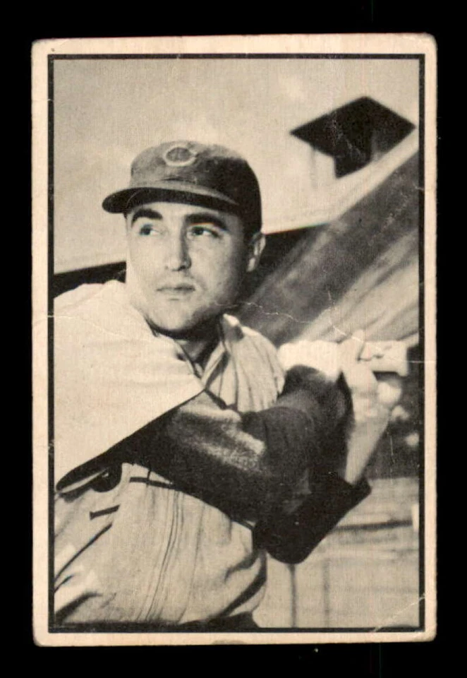 1953 Bowman Black and White #41 Bob Ramazzotti GVG Cubs 542802 - Image 1 of 2