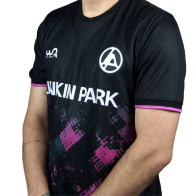 Camiseta deportiva de fútbol con licencia oficial de WA Linkin Park From Zero Foto 1 de 3