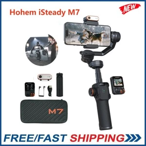 Hohem iSteady M7 Gimbal Stabilizer for Smartphone Magnetic AI Tracker Fill Light - Picture 1 of 8