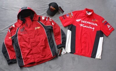 НОВЫЙ С ЯРЛЫКАМИ HONDA WOODY SZM RICKY CARMICHAEL SUPERCROSS ВИНТАЖНЫЙ МОТОКРОСС FOX ГОНКИ JT - Изображение 1 из 4