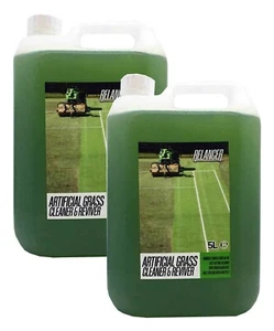 Artificial Grass Cleaner 2 x 5L Anti Bac Cut Grass Scent Relancer - Picture 1 of 4