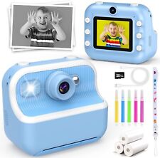Dancial Kids Instant Print Camera for Girls Boys 4 5 6 7 8 9 10 Year Old, 2.4Inc