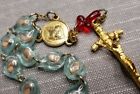 Vintage Rosary Pro Life Babies In Beads Chaplet Christian H78