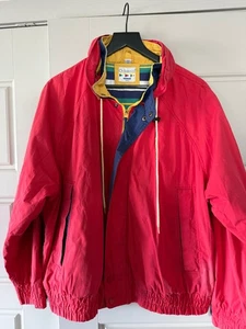 Chaqueta náutica con cremallera vintage Color Block Oceanside para hombre yate vela navegación - Imagen 1 de 12