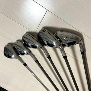 TaylorMade SIM MAX Iron 5 Golf Clubs White Steel Grips - Picture 1 of 7