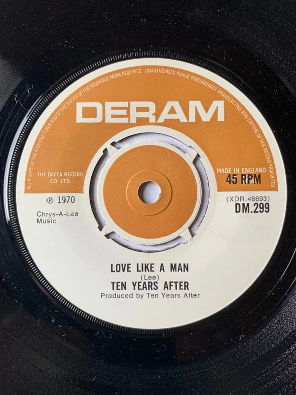 Ten Years After - Love Like A Man, 7", (Vinyl) - Image 1 of 1
